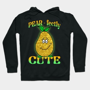 FUNNY Food Cute Yellow Pear Funny Saying Hoodie